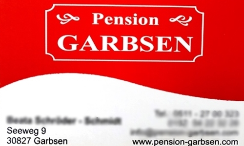 Kontakt Pension Garbsen