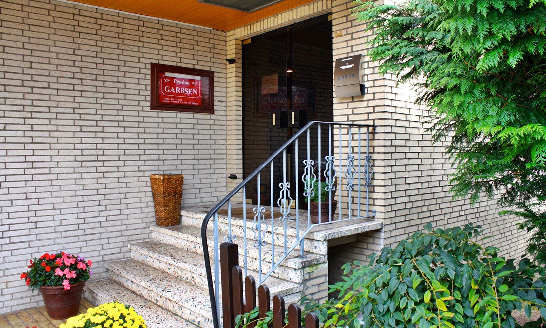 Eingang zur Pension