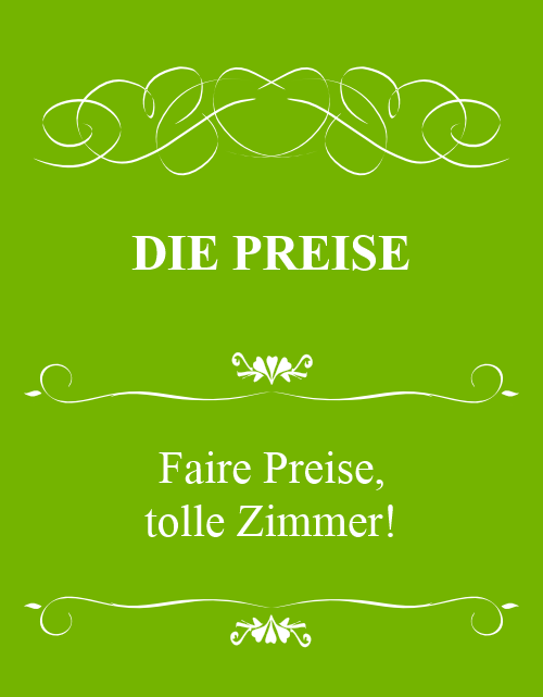 Zimmerpreise